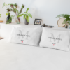 Taies d'oreillers couple A personnaliser