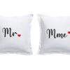 Taies oreillers couple - Mr & Mme (1)