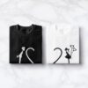 T-shirt couple “Love”2