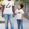 T-shirt Famille "LOVE" - Maman & Enfants vue 8