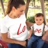 T-shirt Famille "LOVE" - Maman & Enfants vue 7