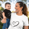 t-shirt assortis famille coeur (1)