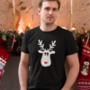T-shirts assortis Noël Famille Couple - Cerf de Noël