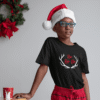 T-shirts assortis Noël Famille Couple - Hohoho Cerf de Noël