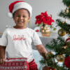 T-shirts assortis Noël Famille Couple - Hohoho (1)