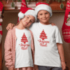 T-shirts assortis Noël Famille Couple - On vous souhaite un joyeux Noël