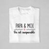 T-shirt Famille - Inséparable (1)