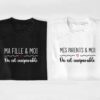 T-shirt Famille - Inséparable (1)