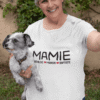 T-shirt personnalisé Mamie "Prénom Coeur 2" - Mamie vue 2