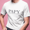 T-shirt Papy "Prénom"