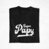 T-shirt "Super Papy Mamie Personnalisable"