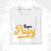 T-shirt "Super Papy Mamie Personnalisable"