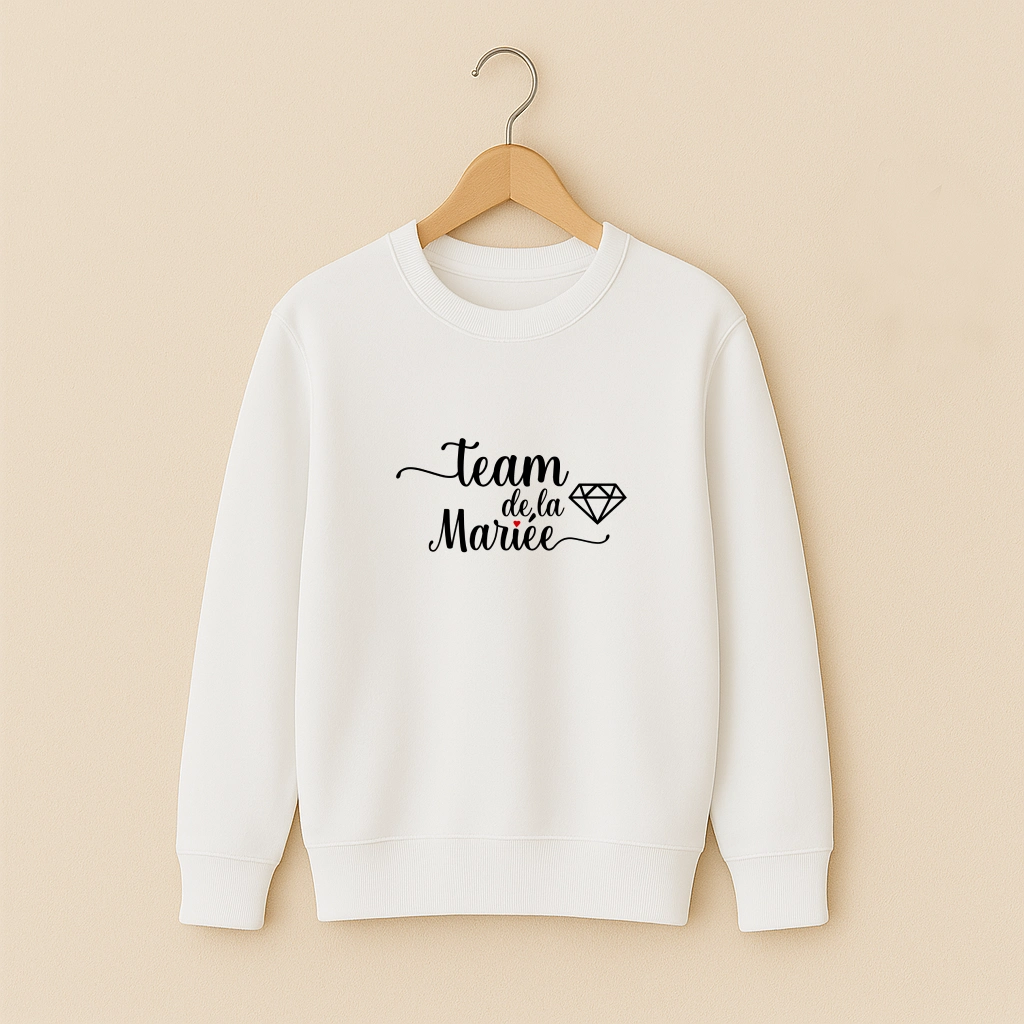 Pull EVJF Team de la Mariée