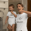 T-shirt Maman Enfants Inséparables (5)