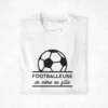 T-shirt Mère Fille - Footballeuse (4)
