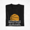 T-shirt Mère fille - Basketeuse de mère en fille (8)