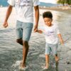 T-shirt Famille Nageur
