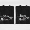 T-shirt spécial EVJF - Team de la Mariée (6)
