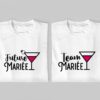 T-shirt spécial EVJF - Verre (1)
