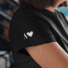 T-shirt Couple "Date en chiffres Romains + Manches" - T-shirts Couple vue 5