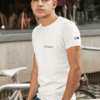 T-shirt Couple « Date en chiffres Romains + Manches »