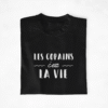 t-shirt Copains Les copains c'est la vie vague (5)