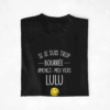 T-shirt Copains Copines Si je suis trop bourré(e) Mi (3)