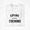 T-shirt Copains Copines Copains comme cochons (2)