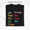 T-shirt Copains Copines Prénom Style Vintage (1)