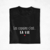 sweat Copains Les copains c'est la vie coeur (2)