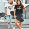 T-shirt Copines Jamais sans ma mes pétasse(s) (6)