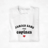 T-shirt Copines Jamais sans mes copines style Vintage (1)