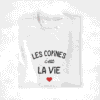 T-shirt Copines Les copines c'est la vie coeur 2 (3)