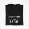 T-shirt Copines Les copines c'est la vie vagues (3)
