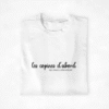 T-shirt Copines Les copines d'abord les mecs attendront (1)