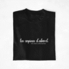 T-shirt Copines Les copines d'abord les mecs attendront (1)