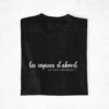 T-shirt Copines Les copines d'abord les mecs attendront coeur (3)
