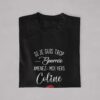 T-shirt Copines Si je suis bourrée Pour Fille (1)