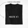 t-shirt Meilleur amie Bestie à personnaliser (1)