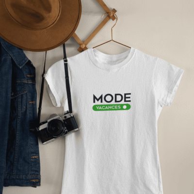 T-shirts assortis famille Mode Vacances activé - Assortis Moi