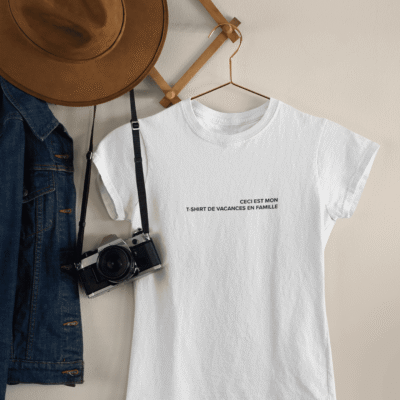 T-shirt de vacances en famille assorti - Assortis Moi