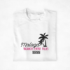 T-shirts assortis Vacances entre Filles "Palmier + Votre Destination"