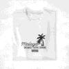 T-shirts assortis Vacances entre Copains "Palmier + Votre Destination"