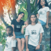 T-shirts assortis Vacances "Road Trip entre Copains Copines"