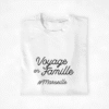 T-shirts assortis Vacances "Voyage En Famille + Destination"