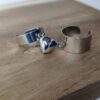 Bagues Inox pour couple - Magnétiques Coeur