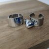Bagues Inox pour couple - Magnétiques Coeur