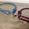 Bracelets Couple - Ancre Argentée Magnétiques Coeur Nylon (1)