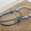 Bracelets Couple - Ancre Argentée Personnalisable (2)
