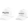 CASQUETTES PARENTS ENFANT PILOTE CO PILOTE (3)